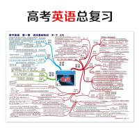 北大版思维导图伴你学高中英语学霸英语高考复习资料单词语法阅读理解考点大图知识清单 高一二三人教版教辅高中书籍通用 正版