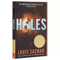 Holes 别有洞天 洞 660L 纽伯瑞奖小说 Louis Sachar 儿童文学 纽伯瑞 悬疑探险 660L 英文原