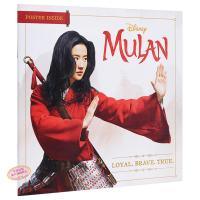 迪士尼花木兰电影故事(配海报)Mulan 电影故事 花木兰 迪士尼 原版小说 儿童 绘本故事 3~6岁 英文原版