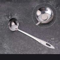 304不锈钢隔油勺喝汤神器家用过滤汤勺油汤分离勺滤油神器漏油勺 普通汤勺1支[不带隔油]