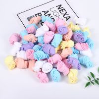 100双儿童糖果袜游乐园早教中心幼儿园培训中心一次性袜子成人袜 糖果色50双混装 0-5