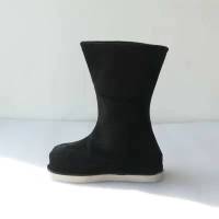 古装鞋子男女汉服鞋子古装靴子古风鞋男古代鞋子汉鞋汉服靴子 黑色古装靴子 26