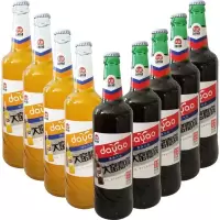 内蒙古大窑嘉宾原味橙味汽水碳酸550ml 玻璃瓶罐装可选 整箱 玻璃瓶原味550ml*4瓶
