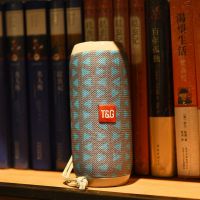 便携无线蓝牙音箱3D环绕低音炮可插卡U盘收音机手机小音响大声音 灰蓝色