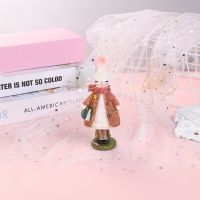 治愈系摆件生日礼物女生闺蜜创意装饰品卧室少女高颜值客厅摆件 小棕兔 原款式