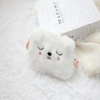 2020新款创意卡通玩具动物眼罩小狗公仔图案缓解眼部疲劳透气眼罩 白色小狗