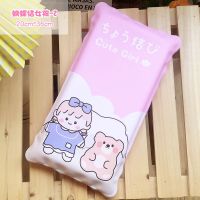 ins午睡冰凉枕注水冰枕头儿童成人水枕头学生夏季注水降温水枕头 蝴蝶结女孩