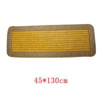 汽车竹片坐垫夏季凉垫竹子夏天麻将凉席单片座垫轿车面包货车通用 后排一个
