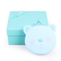 乳牙盒女孩牙齿收藏储存保存盒儿童脐带胎毛收纳盒牙屋换牙纪念盒 蓝色