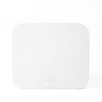 无线路由器置物架免打孔wifi收纳盒壁挂客厅墙上机顶盒光猫收纳架 白色 1个装[25.5*21.5*6cm]