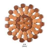 新款24cm特大号餐垫10个装防烫隔热垫竹制砂锅垫盘垫 大号50#[1个装]