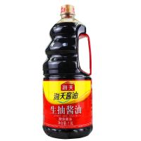 海天生抽酱油1.9L非转基因黄豆酿造酱油厨房炒菜烹饪调料品 海天生抽酱油1.9L*1瓶试吃装