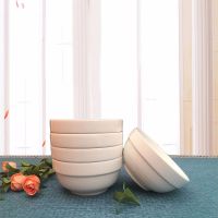 碗家用碗4.5/5/5.5英寸护边碗日用碗饭碗汤碗面碗菜碗10个7个5个 4.5英寸5个装 夏日深情