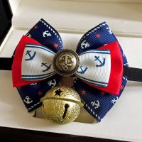 猫咪狗狗无声铃铛项圈宠物蝴蝶结脖圈幼猫中小型犬夜间荧光颈圈套 磨砂铃铛(无声) S码(茶杯犬小猫咪)