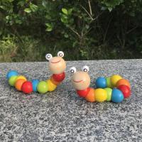 拖拉学步玩具车婴幼儿童手推车学步车宝宝1-3岁拉绳拉线宝宝玩具 扭扭虫2个