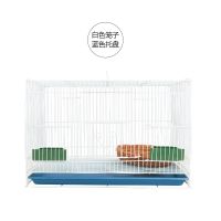兔笼兔子笼荷兰猪笼子松鼠笼豚鼠笼兔窝兔笼子特大号家用宠物笼 小号基础套餐40*30*30白色