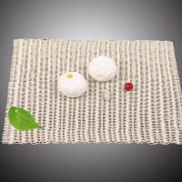 39*49cm方形仿藤蒸笼垫编织蒸笼草垫 耐高温不刷油蒸笼屉布蒸馍垫 36*46cm