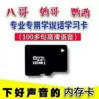 鸟用学习卡鹦鹉教讲话语音内存卡八哥鹩哥学舌器学语教学话录音卡 鸟用学习卡鹦鹉教讲话语音内存卡八哥鹩哥学舌器学语教学话录音