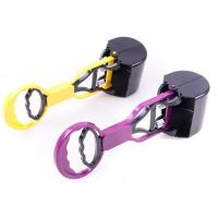 宠物拾便器狗狗用品狗屎捡便器夹捡屎铲屎神器袋狗便便粪便清理器 夹便器一个(颜色随机)