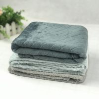 狗垫子可拆洗秋冬加厚保暖泰迪床金毛阿拉斯加中大型犬狗窝宠物垫 狗狗毛毯(颜色随机发) L号70*50