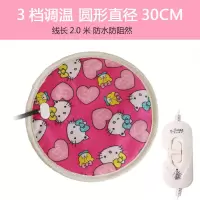 恒温宠物电热毯防水防抓耐咬防漏电狗狗猫咪电热垫加热垫猫用取暖 30*30高低档粉小猫