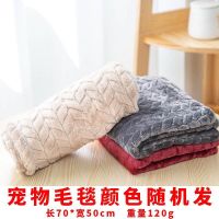 宠物垫子耐咬秋冬猫咪睡垫小狗狗用毯子狗狗毛毯被子冬垫狗窝 特价款(毛毯) M号(建议10斤内)