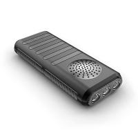 蓝牙小音响带充电宝10000毫安手电筒小钢炮音箱声音大收款多功能 黑色 10000毫安