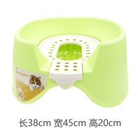 mofei猫砂盆非封闭式大号防泼防外溅猫咪厕所猫猫拉屎盆猫咪用品 苹果绿