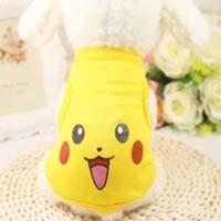 狗衣服夏装薄款狗狗背心夏天泰迪猫咪法斗比熊小型犬小狗宠物服饰 皮卡丘背心 XS