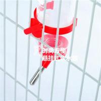 悬挂式豚鼠仓鼠荷兰猪龙猫兔宠物日用品自动饮水器带滚珠 125毫升饮水器