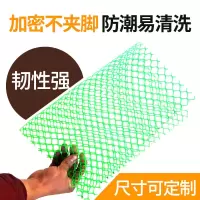 原生料宠物狗笼脚垫子 猫笼兔笼脚垫笼子 养殖网垫鸡网软塑料垫脚 1号长约35cm宽25cm 塑料平网可裁剪