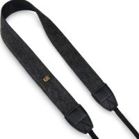 铜扣相机背带 相机肩带挂绳微单肩带复古挂脖单反快拆肩带索尼 铜扣背带(黑色)