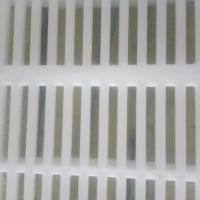 羊床漏粪板塑料羊床板养羊专用钢网竹板羊床养殖场蓝天牌 小缝白色50X60