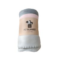 狗毛毯宠物毯子四季通用狗垫猫窝空调被沙发垫防脏绒质法斗泰迪毯 100*130cm(单条)