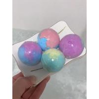 碳酸球泡泡浴宠物水疗猫狗宠物spa球洗澡彩虹去屑驱虫浴液精油40 随机颜色1个