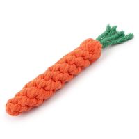 天然宠物兔子玩具 兔子豚鼠玩具胡萝卜绳结 磨牙玩具 1个胡萝卜(约23CM)