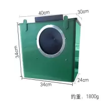 兔用产箱母产子养殖笼子兔笼仔繁殖子母保暖兔子外挂猫产房窝 深绿色产箱