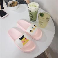 拖鞋女夏天少女心可爱卡通ins学生室内居家用防滑洗澡凉拖 1688鸭子 粉色 36-37(适合35-36的脚)
