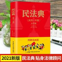[图解漫画版]民法典实用一本通大字版2021新版贴身法律顾问图书 [图解漫画版]民法典大字版