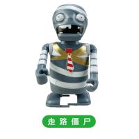 植物大战僵尸可上链走路静态断头摘帽仿真海盗船长橄榄球巨人玩具 (塑料)走路僵尸