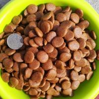 狗粮大颗粒通用型牛肉味拉布拉多马犬金毛训练奖励训犬专用2斤5斤 1角颗粒大(2斤)