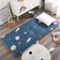 办公室午休神器可折叠打地铺睡垫懒人卧室榻榻米床垫学生宿舍床褥 太空之旅------5厘米防滑 0.9X2.0米