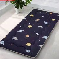 学生宿舍床垫家用睡垫单人双人床0.9米1.5米上下铺可折叠床褥子 星球(升级加厚) 60*110(婴儿床)