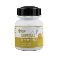 恩吉旺 猫咪复合维生素200片狗癣猫癣改善皮肤狗狗掉毛护眼补营养 复合维生素片*1瓶