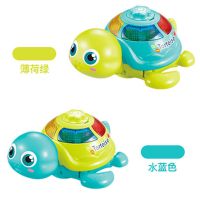 儿童音乐电动玩具会跑会下蛋乌龟婴幼儿学爬宝宝1--4周岁男女宝宝 下蛋萌龟+3蛋 标配(自备电池)