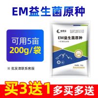 EM菌浓缩粉枯草芽孢杆菌水产养殖鱼虾改底调水肥水乳酸菌益生菌种 200g [买3送1 多买多送]