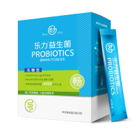 乐力无糖4000亿益生菌肠胃肠道成人老人儿童孕妇女性大人益生元 2克/条*20条/盒