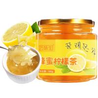 40%果肉含量蜂蜜柠檬茶500g蜂蜜柚子茶柠檬片泡水饮冲泡花果茶酱 蜂蜜柠檬茶500g-40%果肉含量