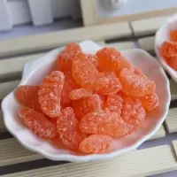 桔子味软糖500g橘子软糖1斤夜市糖果粘牙糖 怀旧水果软糖摆地摊糖 橘子软糖袋装500克
