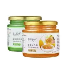 盾皇蜂蜜柚子茶 花茶果酱 花果茶柚子茶 盾皇 蜂蜜柚子茶酱 玻璃瓶柚子425g